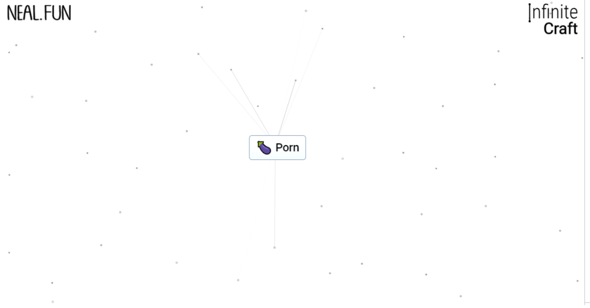 Porn in Infinite Craft